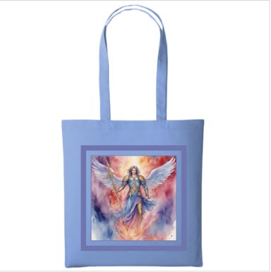 Archangel Michael Tote Bag